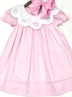 Pastel Sweethearts Collared Dress