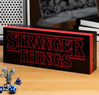Stranger Things Logo Light