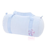 Mint Seersucker Duffel (Medium)