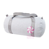 Mint Seersucker Duffel (Medium)