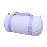 Mint Seersucker Duffel (Medium)