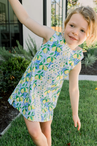Bailey Boys Liza Dress - Lemon Squeeze