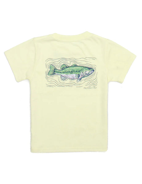 Properly Tied S/S Yellow Spotted Bass Graphic Tee