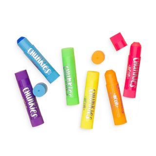 Ooly 6Pc Chunkies Paint Sticks - Neon