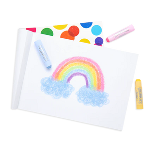 Ooly 6Pc Chunkies Paint Sticks - Pastel