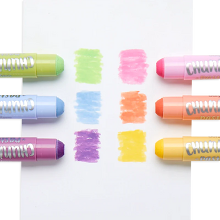 Ooly 6Pc Chunkies Paint Sticks - Pastel