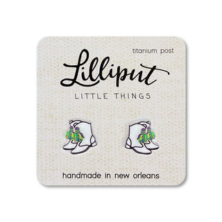 Lilliput Little Things Earrings - Marching Boots
