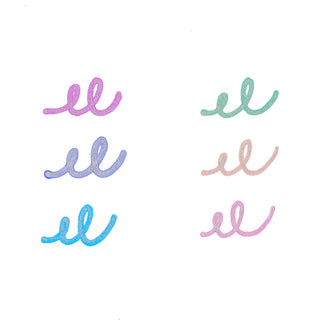 Ooly Silver Linings Outline Markers-Set of 6