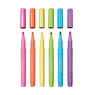 Ooly Yummy Yummy Pastel Scented Highlighters-Set of 6
