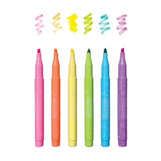 Ooly Yummy Yummy Pastel Scented Highlighters-Set of 6