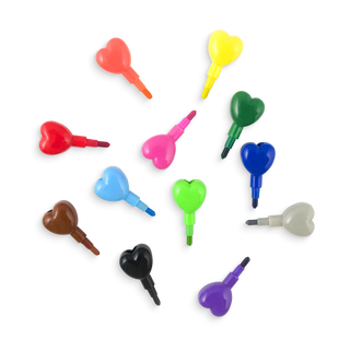 Heart to Heart Stacking Crayons