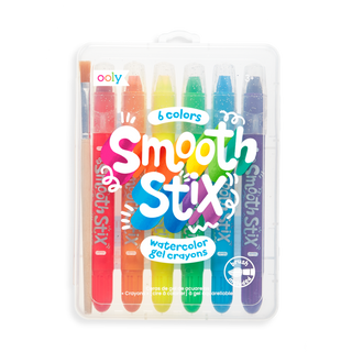 Smooth Stix Watercolor Gel Crayons - Set of 6