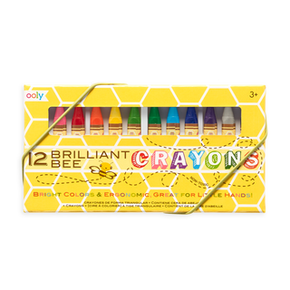 Ooly 12Pc Brilliant Bee Crayons