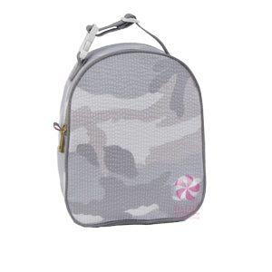 Mint Seersucker Lunch Box