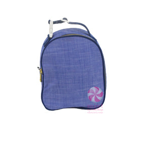 Mint Seersucker Lunch Box