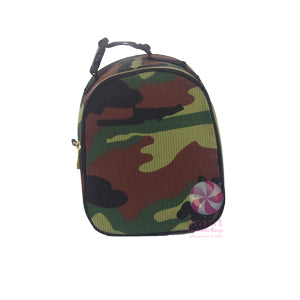 Mint Seersucker Lunch Box