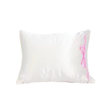 Over the Moon Satin Baby Pillow