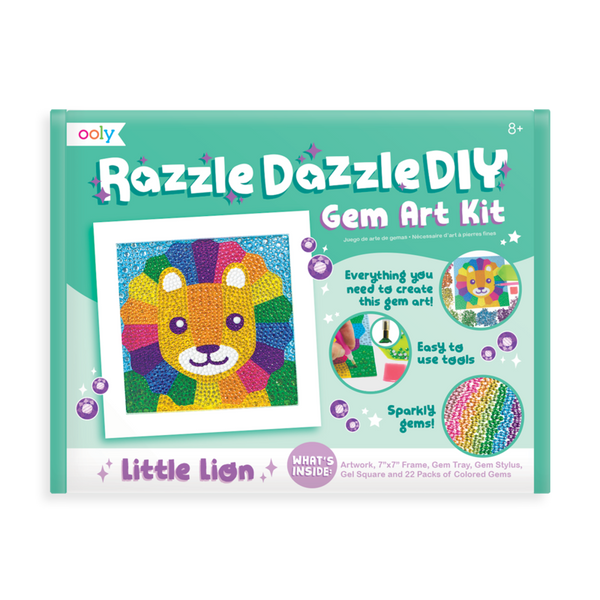 Razzle Dazzle DIY Lil Lion Gem Art Kit