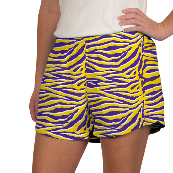 Azarhia Athleisure Tiger Print Steph Shorts