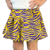 Azarhia Athleisure Tiger Print Tennis Skirt
