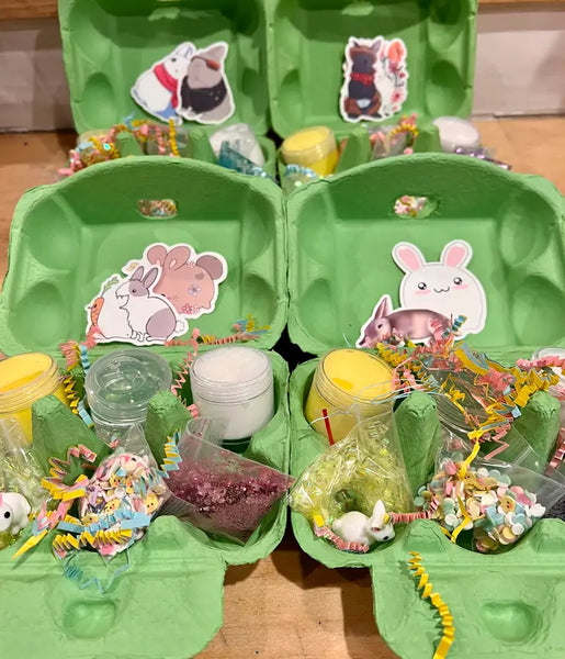 Easter Egg Carton Slime Kit - Make Your Own Slime