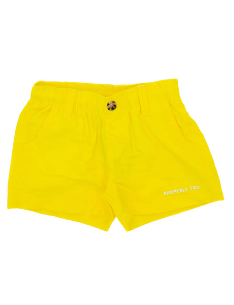 Properly Tied Mallard Shorts - Yellow