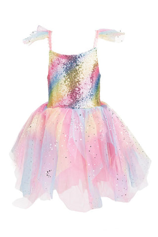 Great Pretenders Rainbow Fairy Dress & Wings Costume