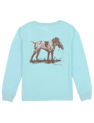 Properly Tied L/S Sporting Dog Arctic Graphic Tee