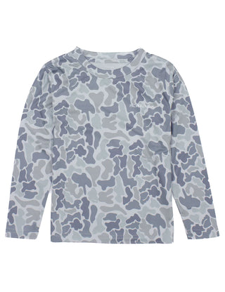 Sportsman Performance L/S Tee - Polar Camo