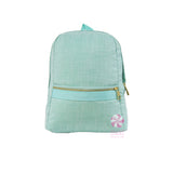 Mint Seersucker Backpack (Toddler)