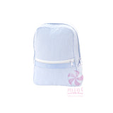 Mint Seersucker Backpack (Toddler)