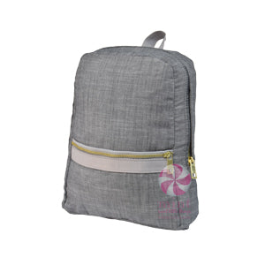 Mint Seersucker Backpack (Toddler)