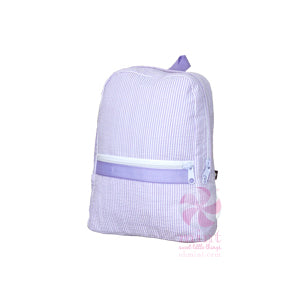 Mint Seersucker Backpack (Toddler)