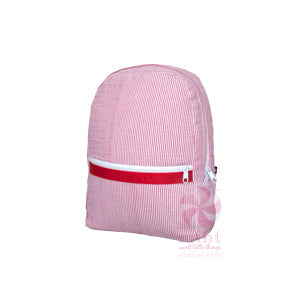 Mint Seersucker Backpack (Toddler)