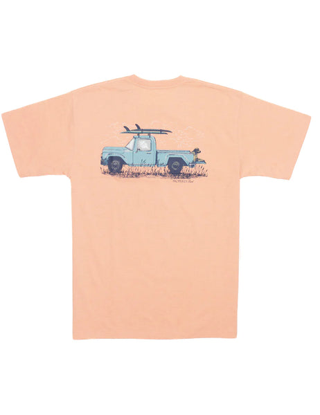 Properly Tied S/S Melon Beach Bound Graphic Tee