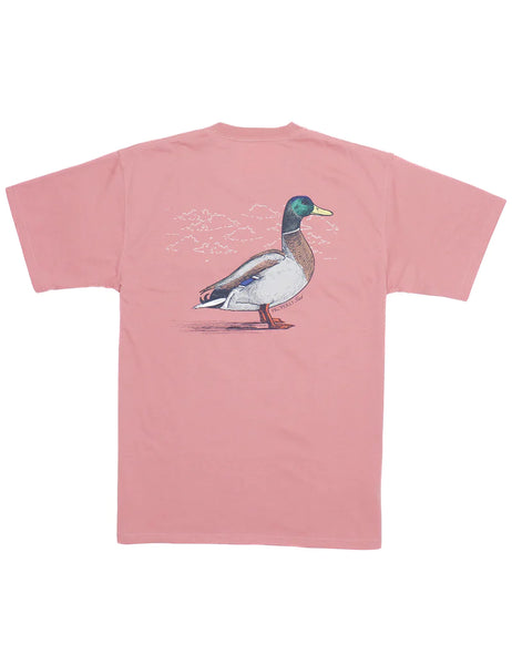 Properly Tied S/S Salmon Duck Graphic Tee