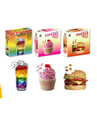Eyeconic 100Pc Food Shaped Puzzle