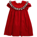 Bailey Boys Red Cord/Christmas Plaid Float Dress