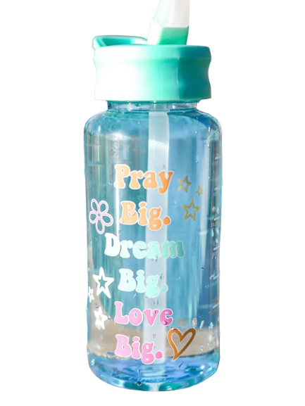 Pray Big, Dream Big, Love Big 36.5 oz Water Bottle