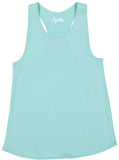 Azarhia Solid Racerback Tank Top