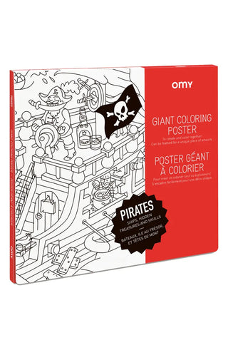 omy Giant Coloring Poster- Assorted