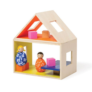 Mio Wooden Dollhouse Playset - Eating