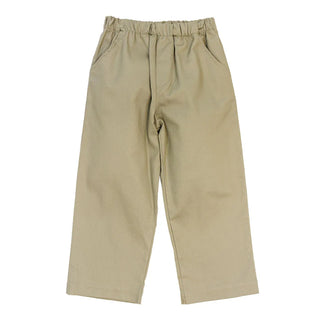 J Bailey Khaki Twill Elastic Waist Pull-On Pants