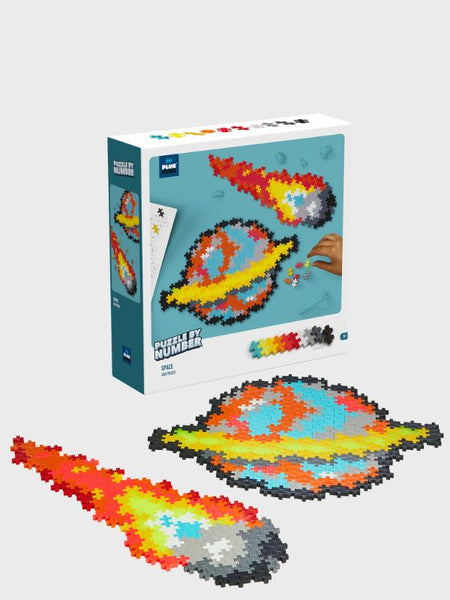 Plus Plus Puzzle by Number - 500pc Space