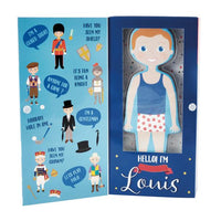 Royal Magnetic Dress Up Doll - Prince Louis