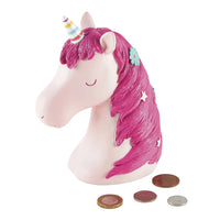 Resin Unicorn Money Box Bank