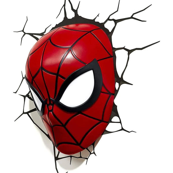 Spiderman Face 3D Deco Light