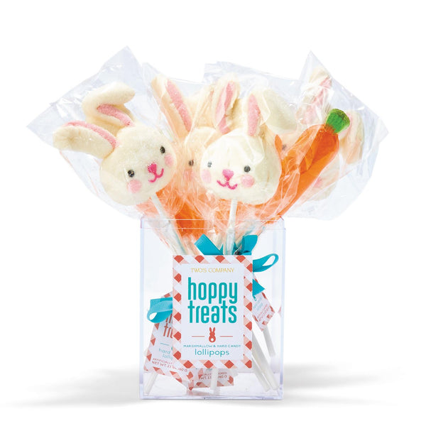 Easter Bunny Marshmallow Lollipops