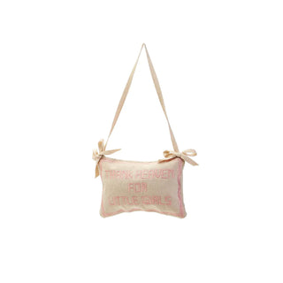 Thank Heaven Embroidered Pillow Door Hanger