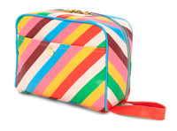 Rainbow Stripe Getaway Toiletry Bag